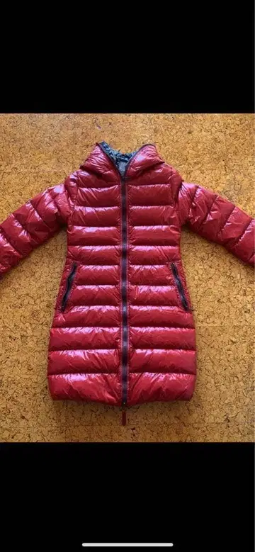 Duvetica 레드 다운 코트 38