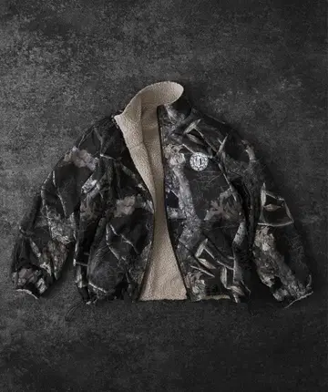 kutir 2way 리버서블 나일론 보아 블루종 (XL)