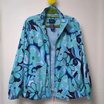 [ 빈티지 ] Catalina 꽃무늬 나일론 자켓 여성용 S