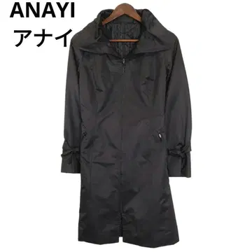 ANAYI 아나이 퀼팅 벨트 롱 코트 여성용