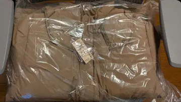 MUJI 후드 부착 블루종 M 사이즈 베이지