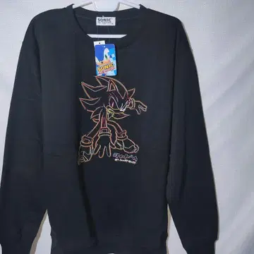 새상품 트레이닝복 XL 쉐도우 소닉 더 헤지혹 맨투맨 속기모