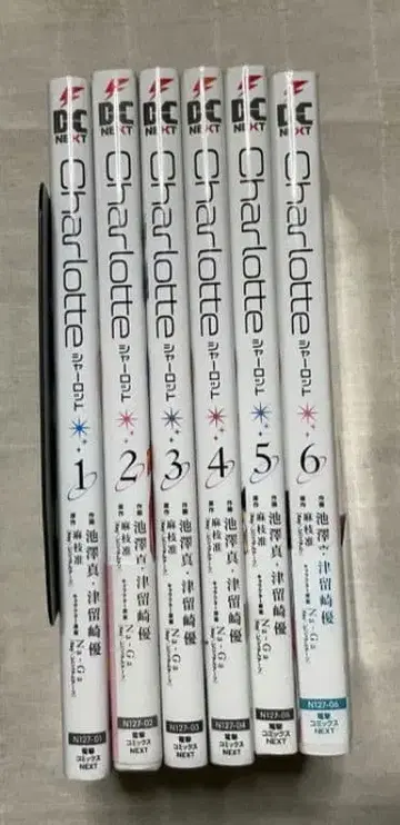 Charlotte 1~6 전권 세트 샬롯