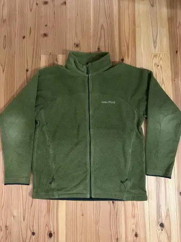 mont-bell XL 플리스 자켓 올리브 그린