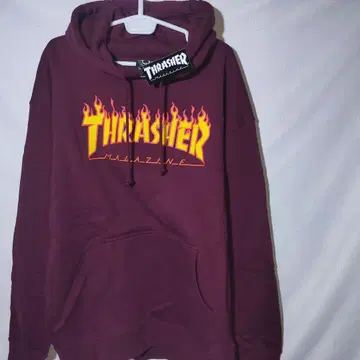 새상품 후드티 XL 트레셔 프레임 스케이트보드 풀오버 속기모