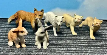 슐라이히 토끼 여우 6종