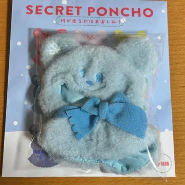 디즈니 스토어 시크릿 판초 블루