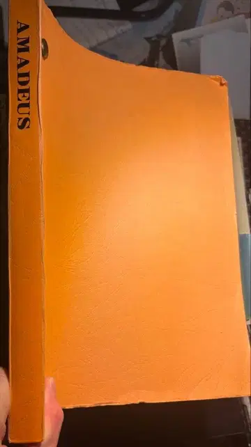 [ 초레어 ] 영화 AMADEUS 최종 초안 대본 가격 인하 협상 가능