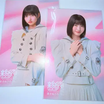 사쿠라자카46 신참자 엽서 야마다 모모미 2종