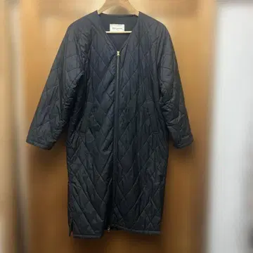 UNITED ARROWS 블랙 퀼팅 자켓