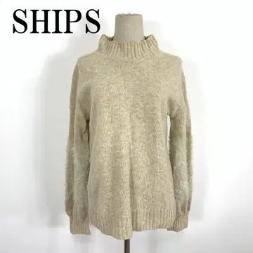 LA8645 쉽스 긴팔 니트 베이지 울 100% F 상당