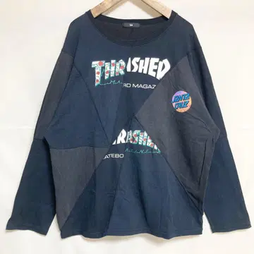 L 사이즈!ink 리메이크 크랙 티셔츠