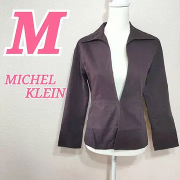 MICHEL KLEIN 미쉘클랑 브라운 긴팔 자켓 아우터