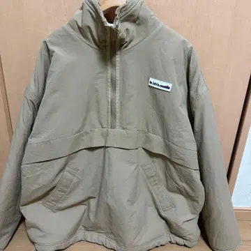 리버서블 보아 자켓 하프 지퍼 포근포근 아우터 화이트