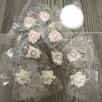 푹신푹신 스노우 메지루시 액세서리 마이멜로디 쿠로미 시나몬