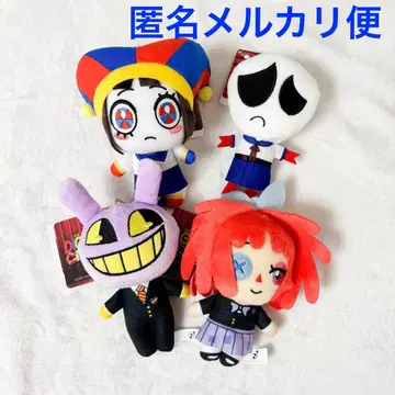 어메이징 디지털 서커스 봉제 인형 학원ver. 4종 세트