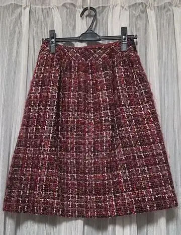 KOJI WATANABE STYLE 모헤어 스커트