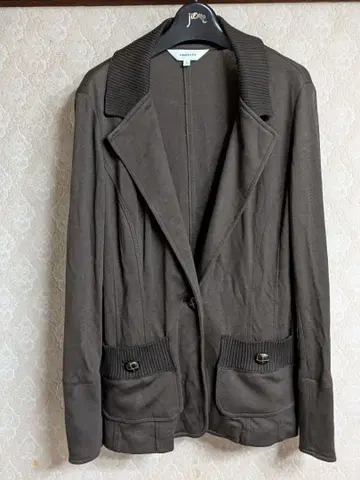 ensuite 테일러드 자켓 브라운 사이즈 2