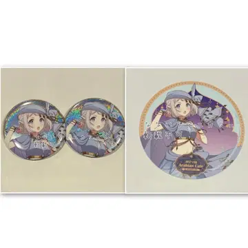 학원 아이돌 마스터 학마스 애니카페 캔뱃지 코스터 카츠라기 리리야