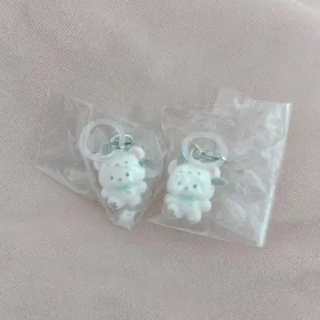 산리오 메지루시 액세서리 포근포근 스노우 포차코 2개 세트