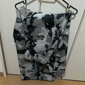 [ a2o ] 데지칼 카모 배기 지퍼 팬츠