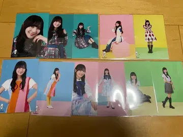 히나타자카46 브로마이드 카와타 히나 과거 의상 묶음 판매