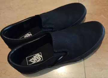 VANS 블랙 슬립온