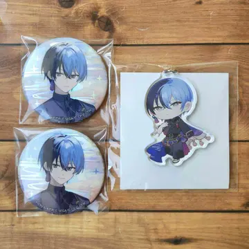 [ 익명 배송 ] 프로세카 세카라이 아오야기 토우야 캔뱃지 아크릴 키링