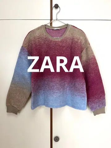 ZARA 그라데이션 오버 사이즈 니트