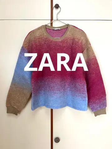 ZARA 그라데이션 오버 사이즈 니트