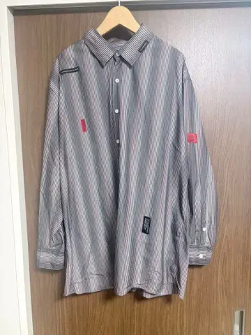 LAD MUSICIAN 스트라이프 긴팔 셔츠 42