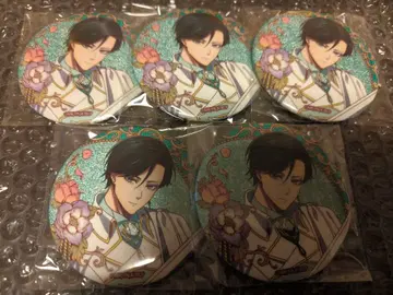 블루 록 옥좌 반짝반짝 빈티지 이토시 린 캔뱃지 5종 세트