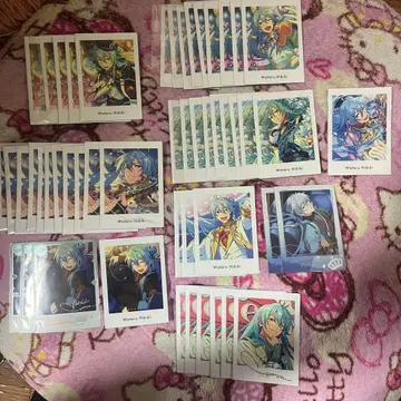 앙스타 히비키 와타루 카드 세트 봉제 인형 아크릴 스탠드