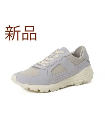 새상품 정가 27500엔! CLAE *블루 그레이 가죽 절개 스니커즈 6