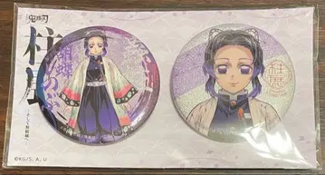 귀멸의 칼날 기둥전 키 비주얼 캔뱃지 세트 코쵸우 시노부