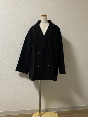 블랙 피코트 M 사이즈