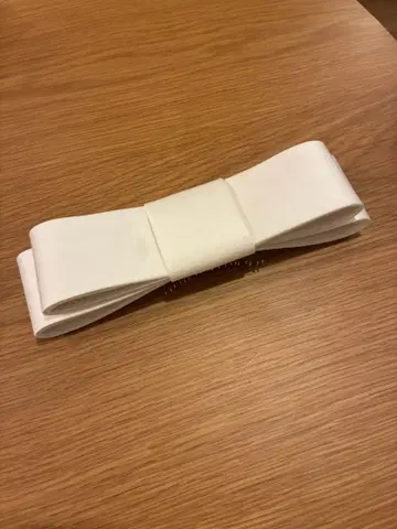 리본 모자 꽁지