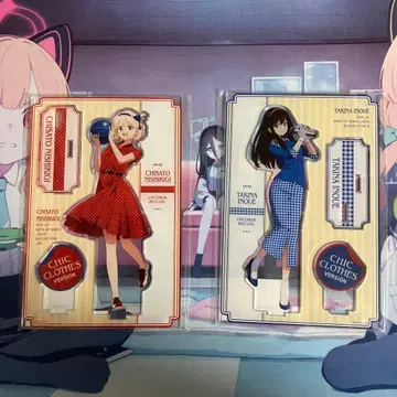 리코리스 리코일 라운드원 하이카라 아크릴 스탠드 2세트