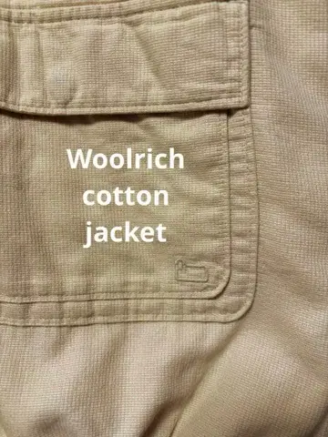 울 리치 코튼 셔츠 자켓