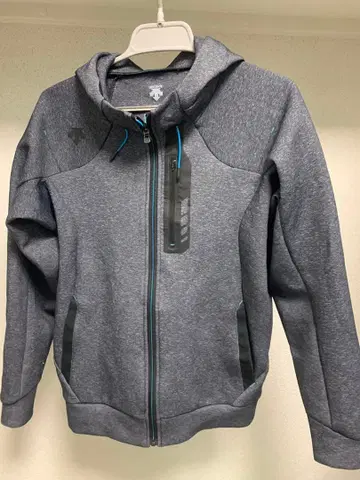 인기 [ 새상품급 ] DESCENTE 데상트 풀 집업 후드티 L 그레이