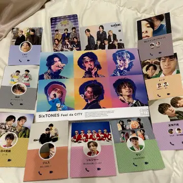 SixTONES Feel da CITY 카드