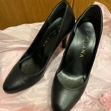 DIANA 블랙 하이힐 24.5