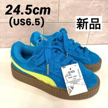 PUMA 여성용 스니커즈 24.5 새상품 US6.5 리한나 블루