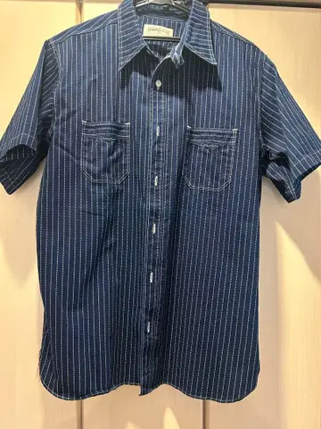 슈가케인 SUGAR CANE 픽션 로맨스 반팔 셔츠