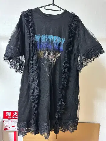 jouetie 리메이크 락 미니 원피스