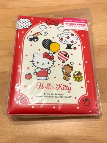 헬로키티 키티 씰 바인더 씰북