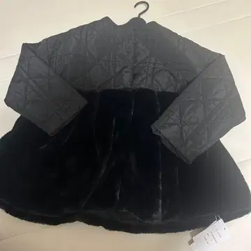 택 포함 새상품 Fit more 핏모어 퀼팅 퍼 페플럼 코트