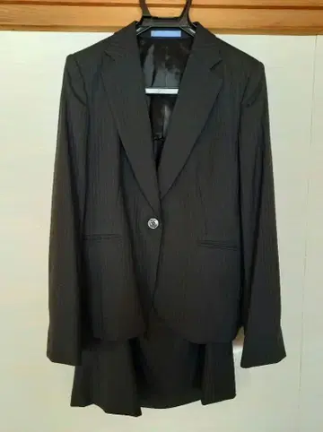 아오키 레 뮤 femme 스트라이프 스커트 정장 세트