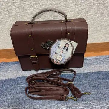 시마무라 마린 아카데미아 열쇠 구멍 사첼백 다크 브라운