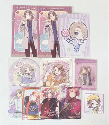 헤타리아 프랑스 CD 특전 금박 트레이딩 카드 세트